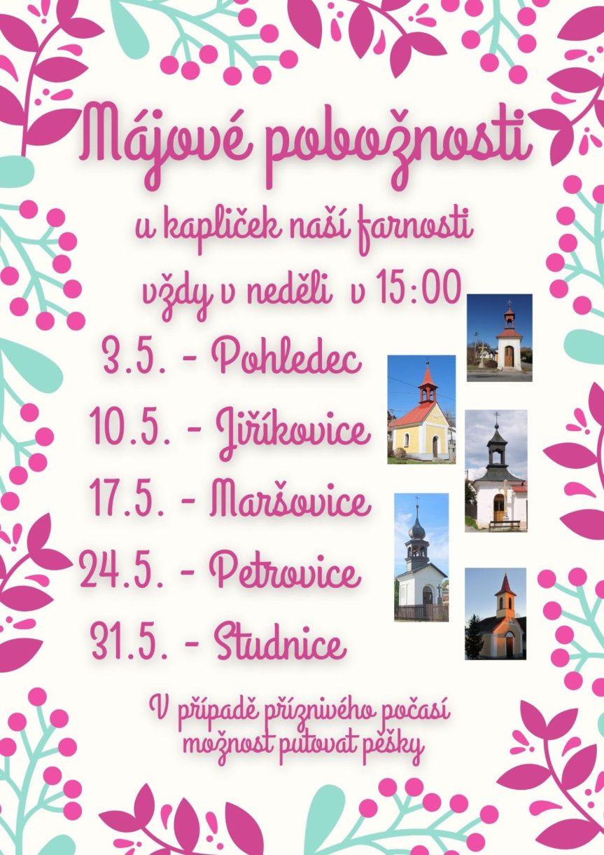 Májová pobožnost – 10.5.2026